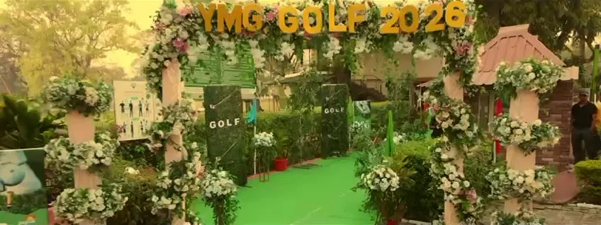 YMG Golf 2026 entrance